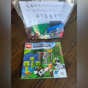 Lego Minecraft the panda nursery